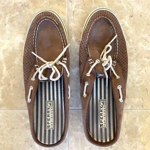Sperry Boat Shoe Mules